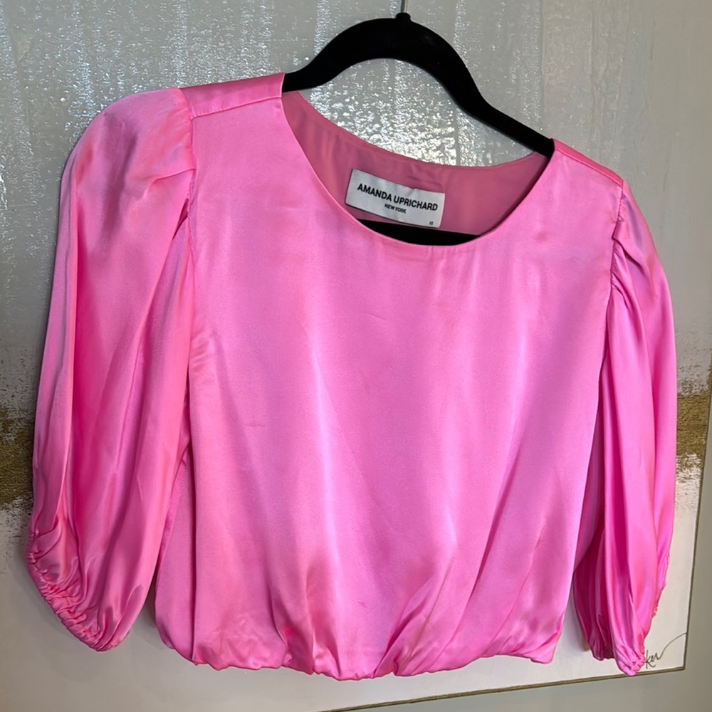 Amanda Uprichard Pink Women's Top